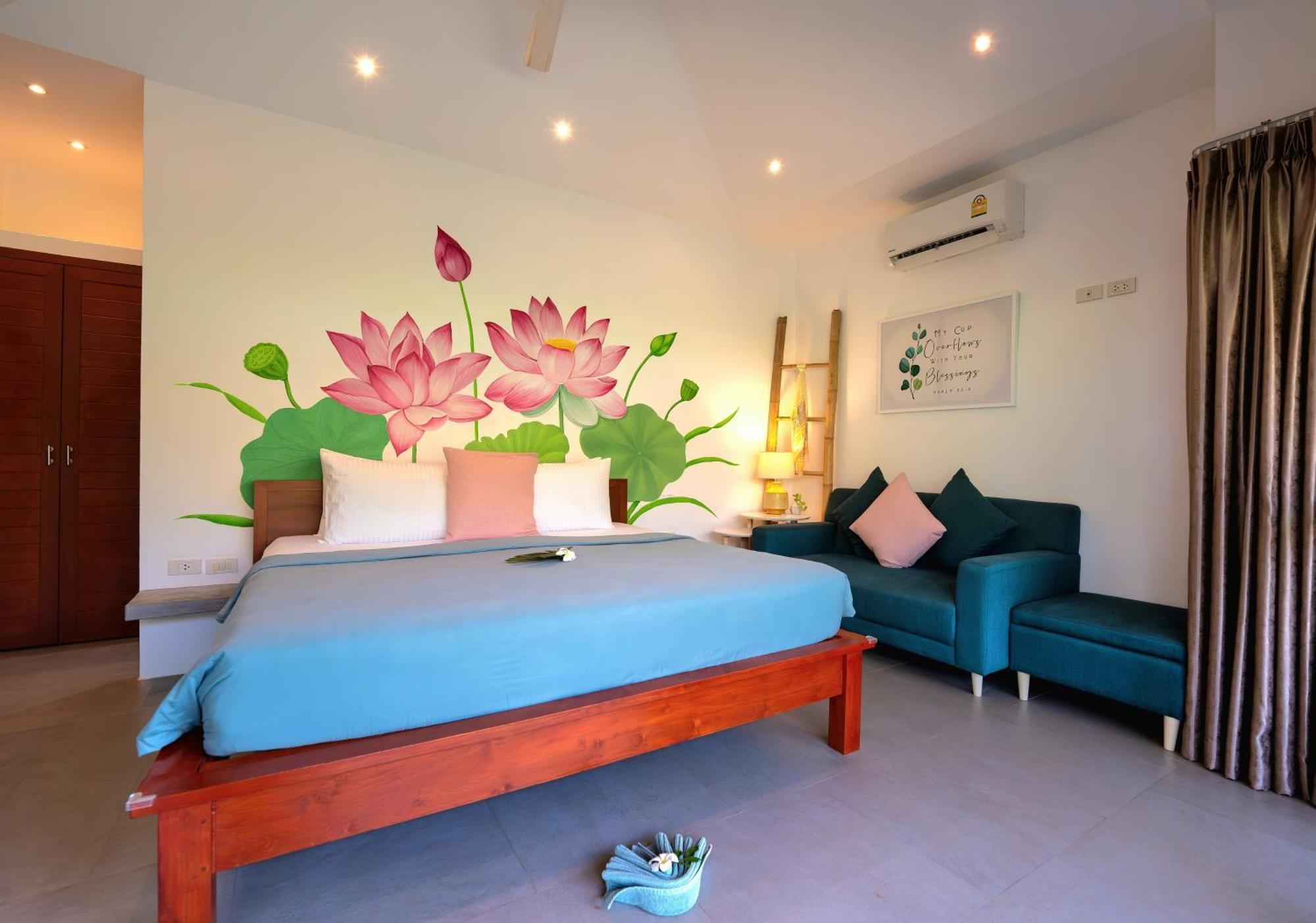 Orchid Lodge Samui - Bed & Breakfast Lamai Beach  Oda fotoğraf